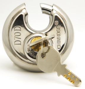 Chinrose DISC Lock with Keys - dimple