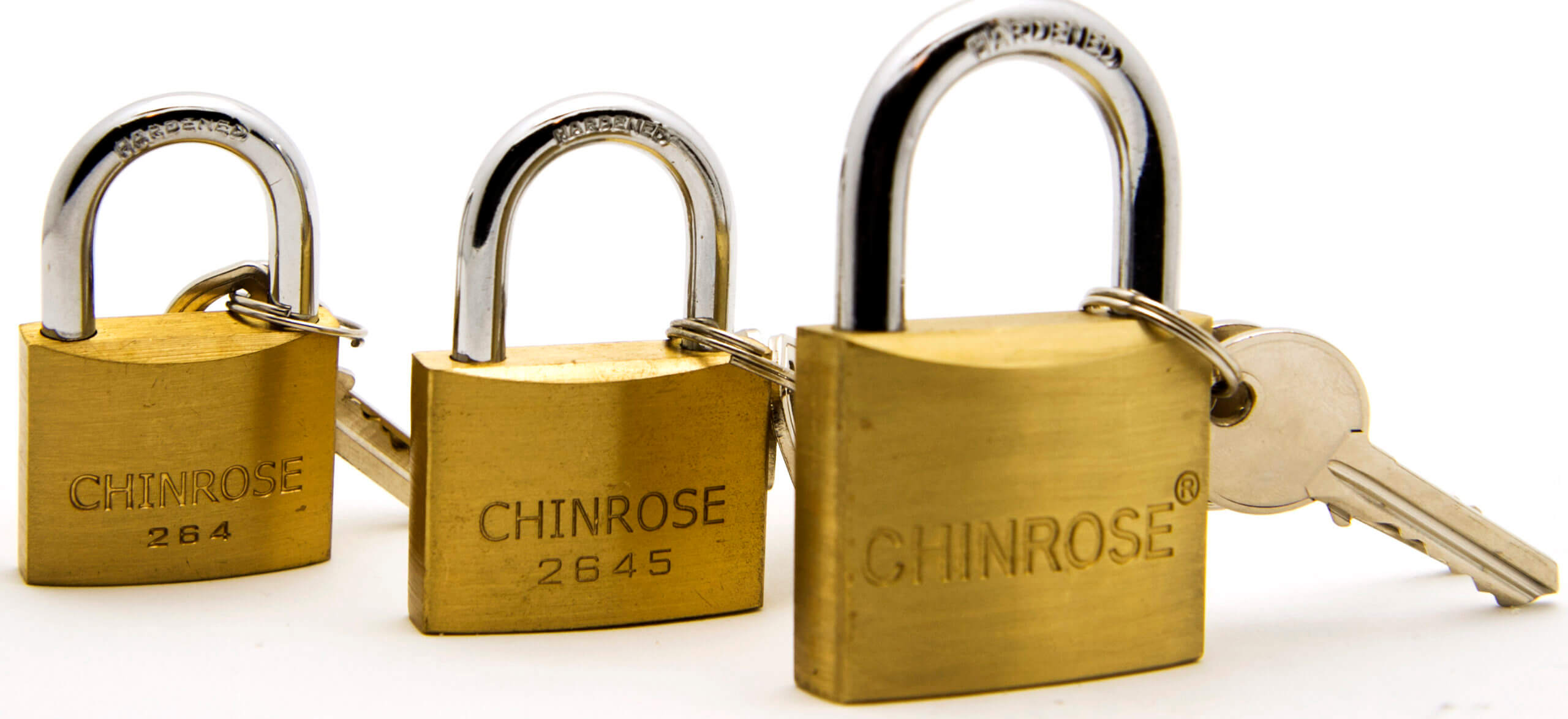 Solid Brass Padlock  ChinRose Locks & Hardware