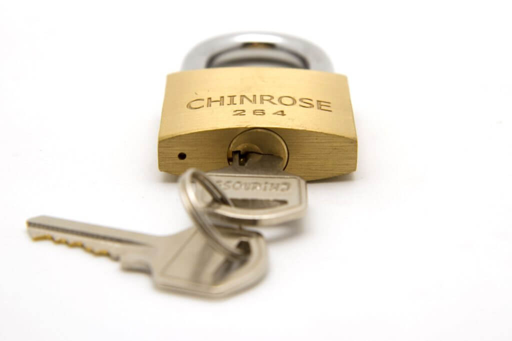 Solid Brass Padlock  ChinRose Locks & Hardware