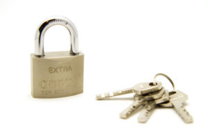 Extra Security with keys - closed