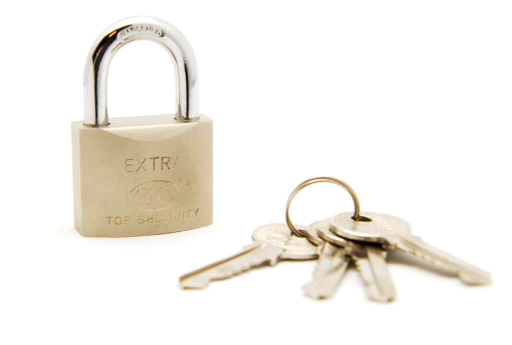 Extra Security with keys - closed again